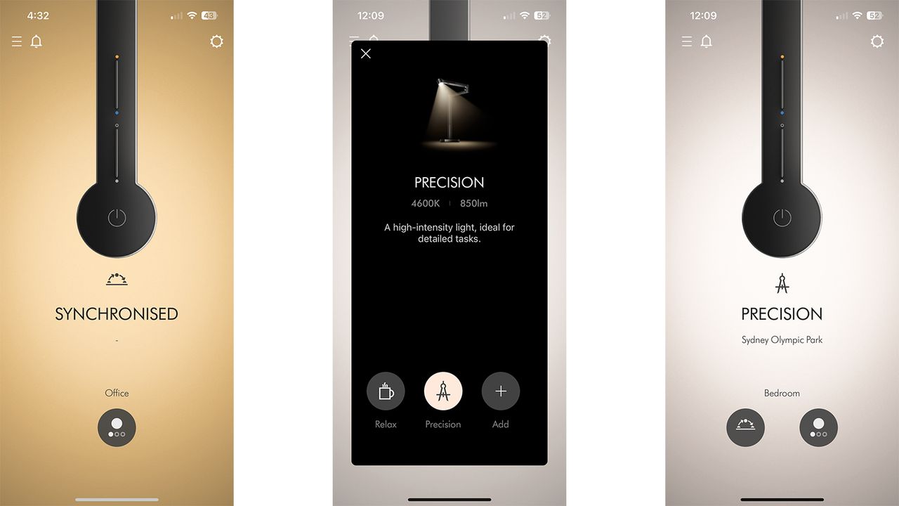 Dyson Solarcycle Morph on the MyDyson app