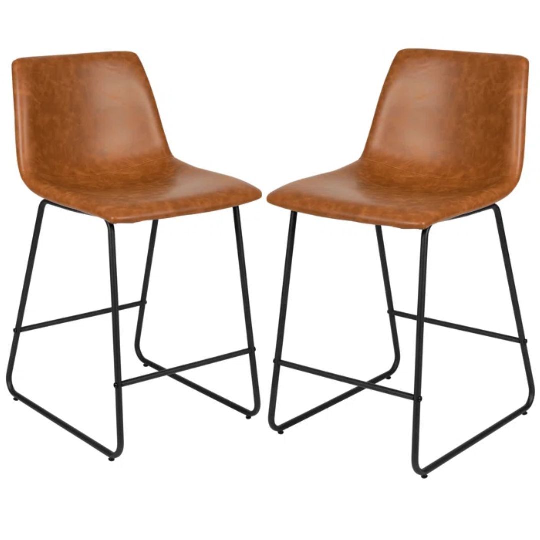 Two bar stools