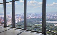 View from a luxury apartment in NYC