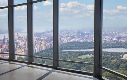 View from a luxury apartment in NYC