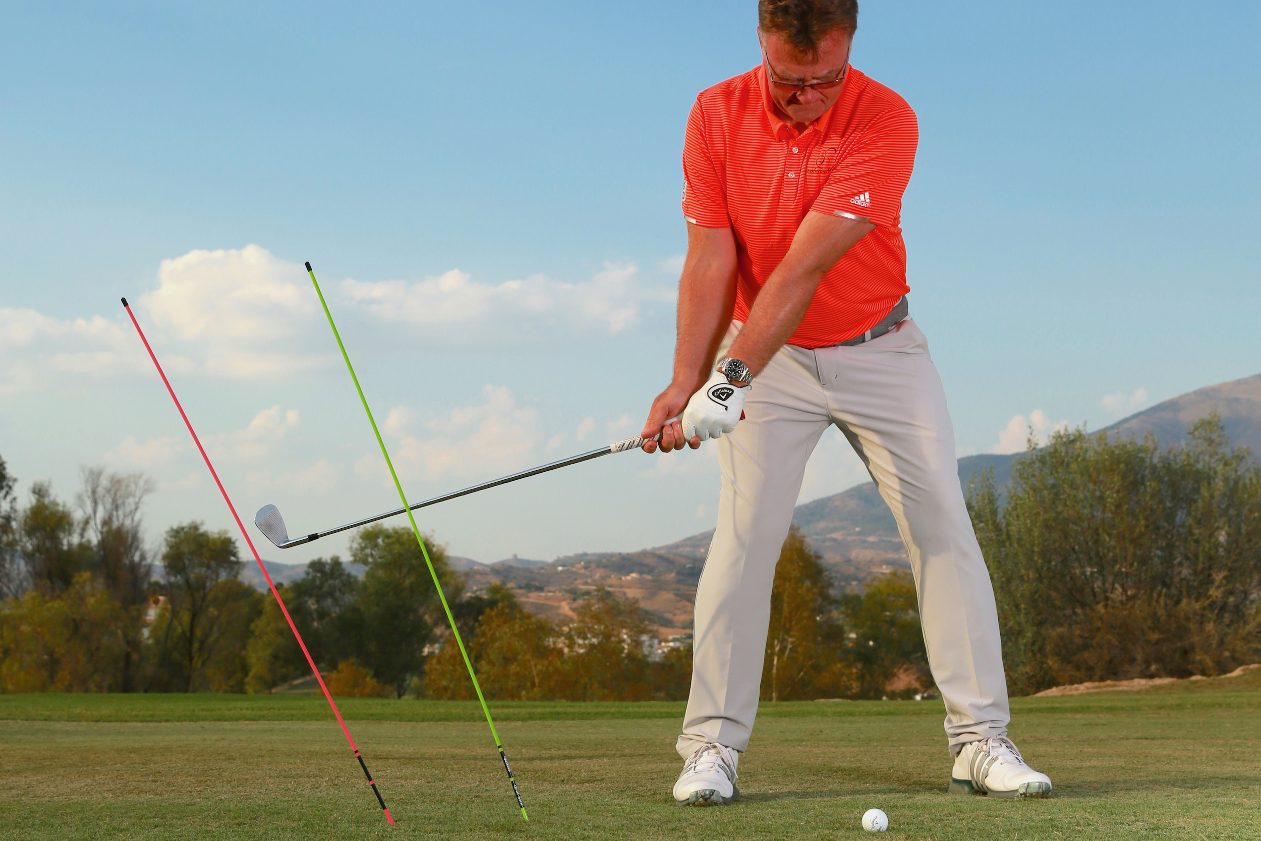 How to hit an iron - takeaway
