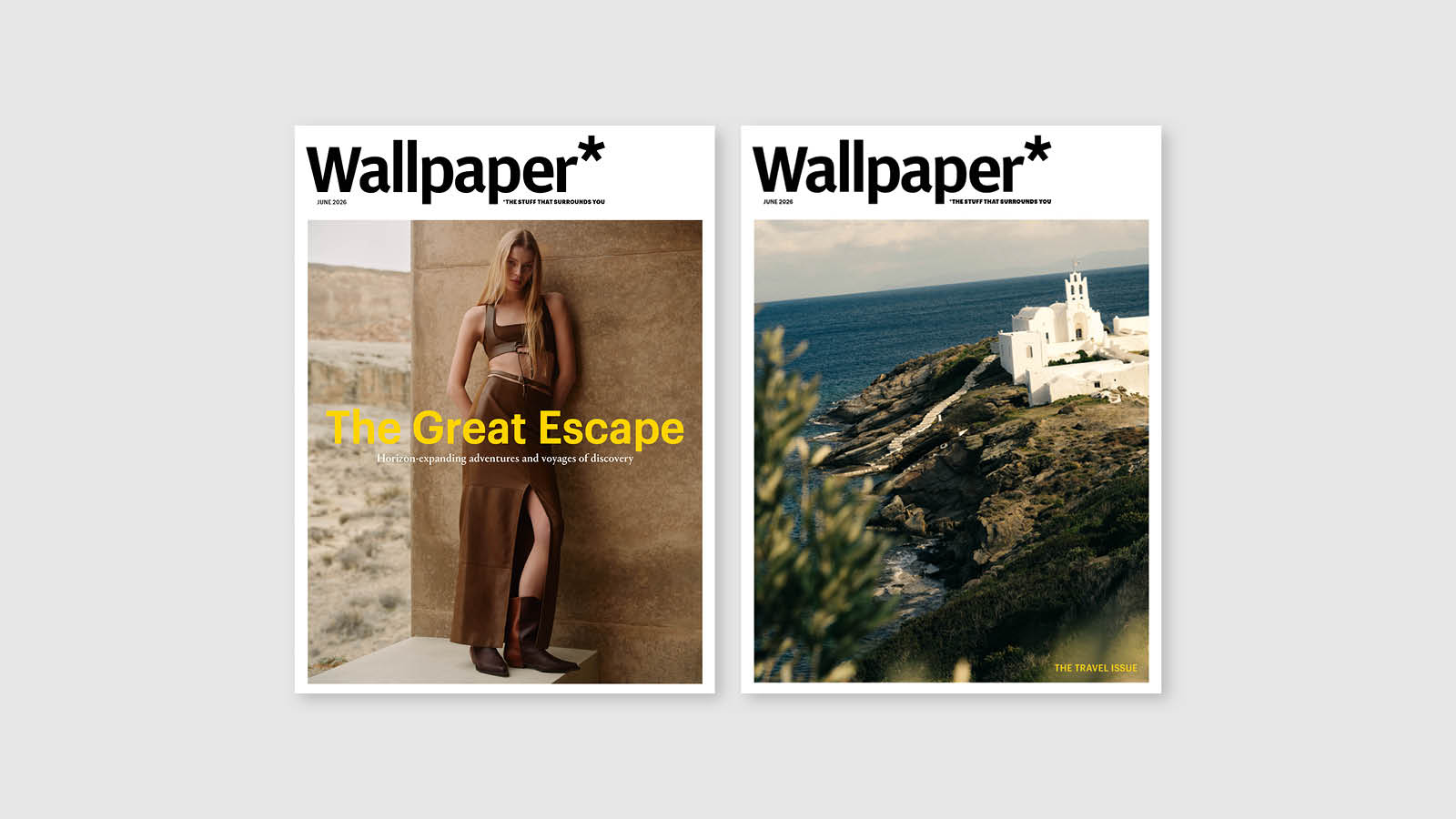 Wallpaper* June 2026 Travel Issue covers