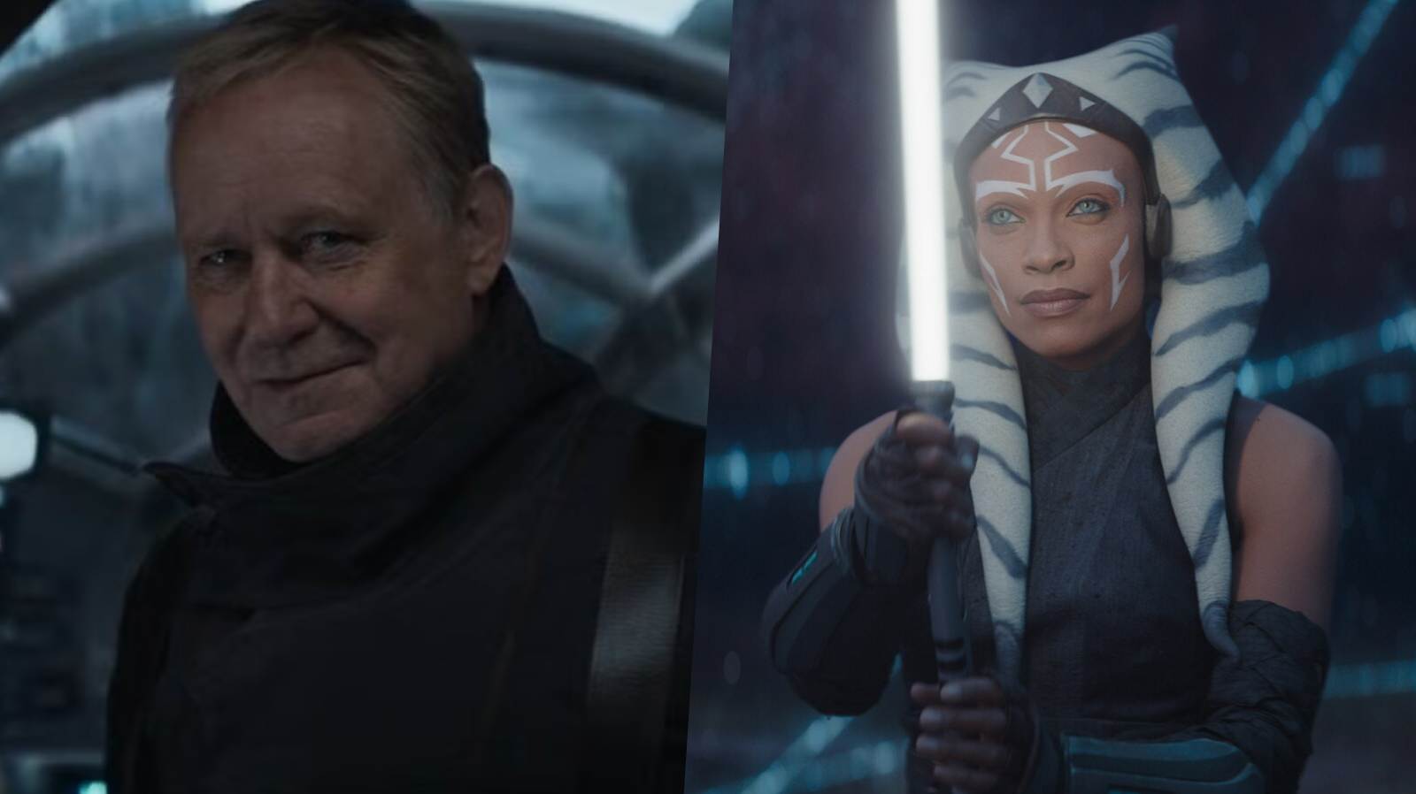 Luthen and Ahsoka side by side