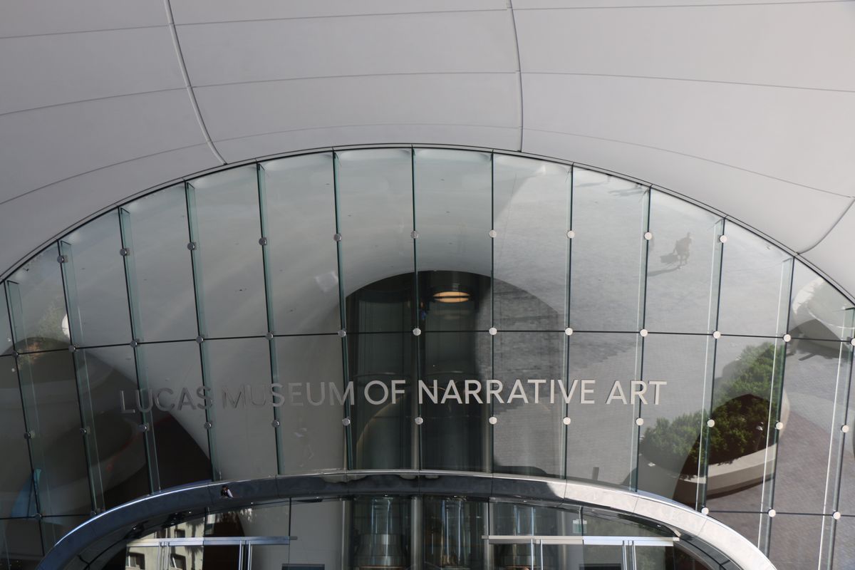 A snapshot from the Lucas Museum of Narrative Art.