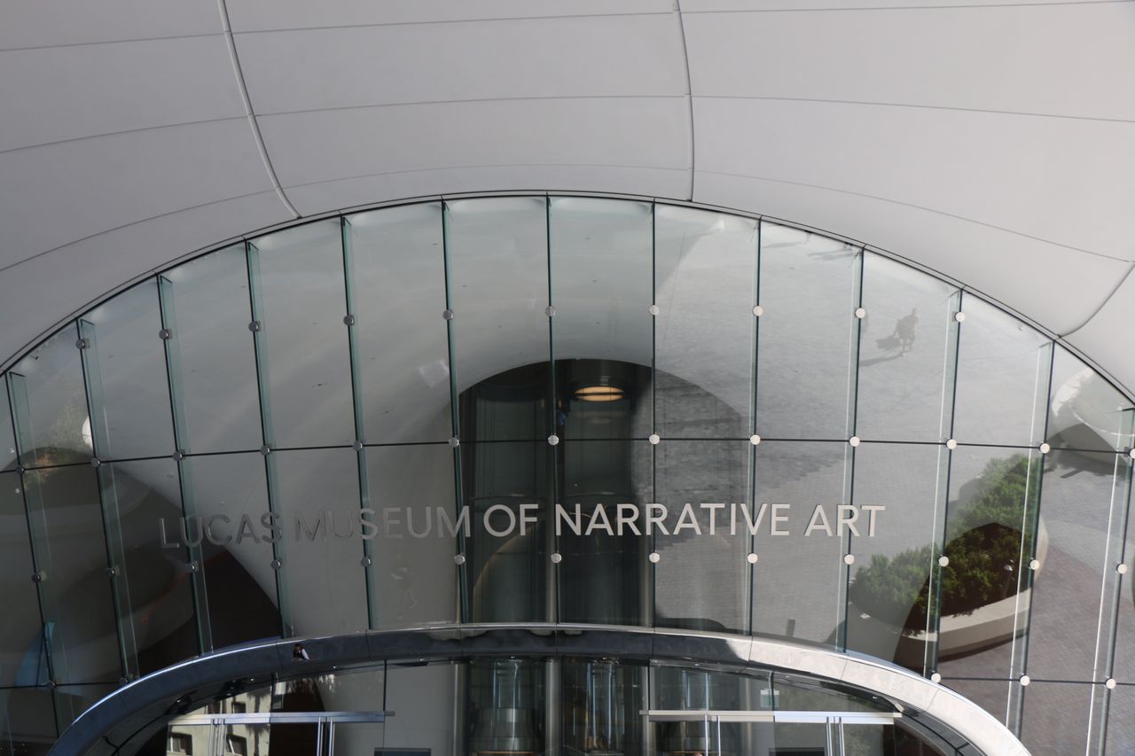 A snapshot from the Lucas Museum of Narrative Art.