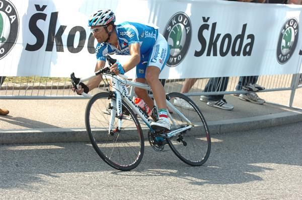 Michele Scarponi (Italy) during the World Championship road race.
