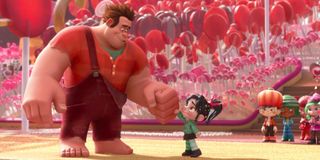 Ralph and Venellope in Wreck-It Ralph