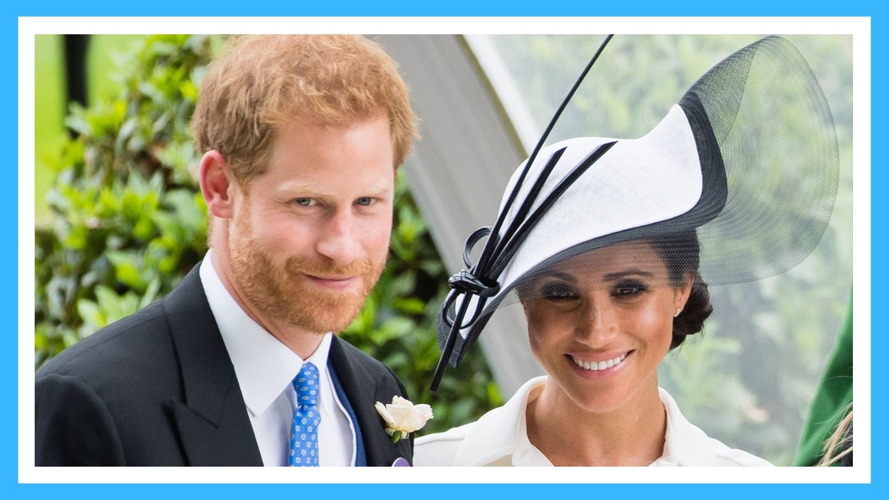 Prince Harry and Meghan Markle at Royal Ascot in 2018