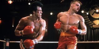 Rocky IV Rocky punches Ivan in the ring