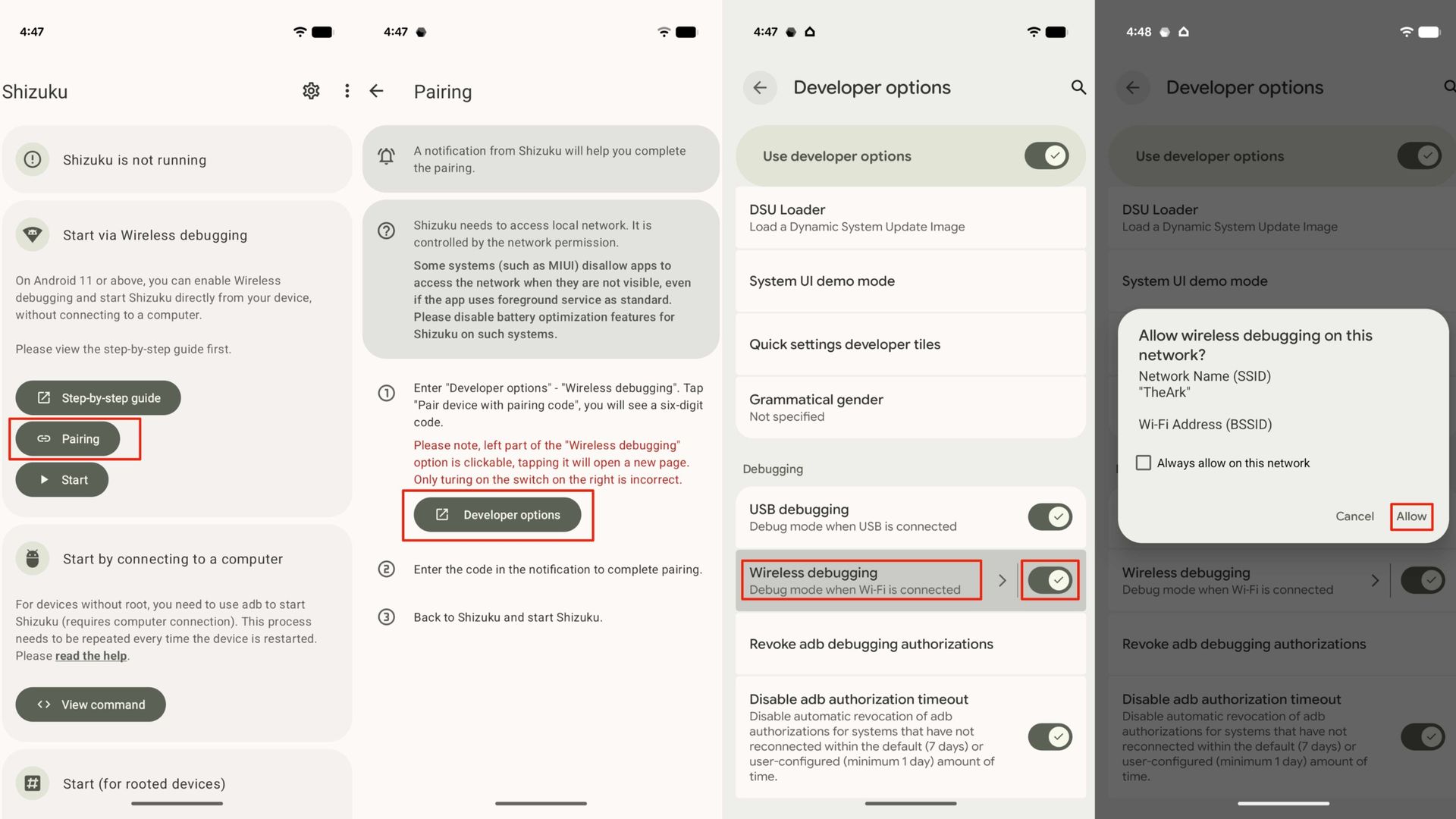 The steps for setting up HiLight Studio on the Pixel 11 Pro Fold.