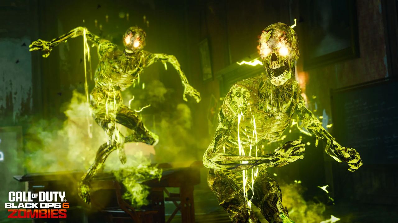 Call of Duty: Black Ops 6 Zombies mode screenshots for Shattered Veil map.