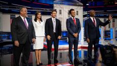 Five Republicans presidential candidates debate