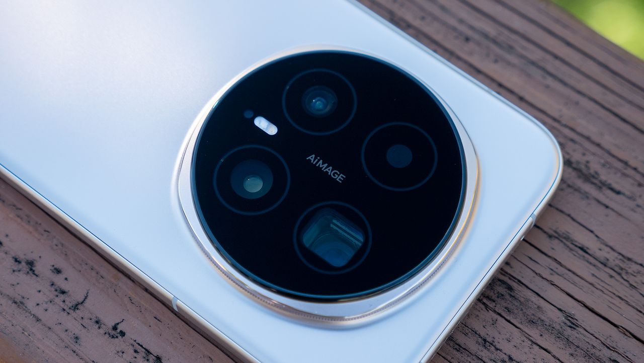 The Honor Magic 8 Pro's camera island and camera sensors