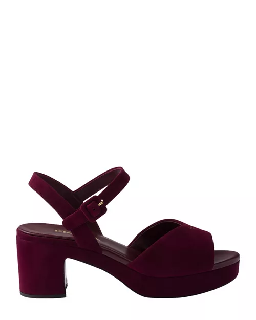 Women&#039;s Padded Suede Sandals