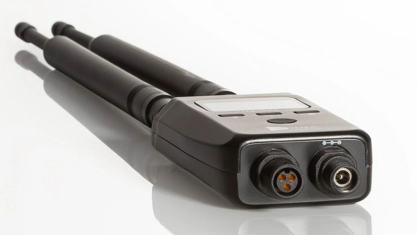 The new RF Venue RF PA Extension Kit receiver in action at Edmund Keefe Auditorium in Nashua, NH.