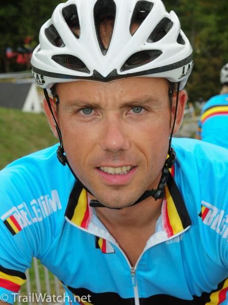 Belgian cyclo-cross star Sven Nys has been competing on the mountain bike this season