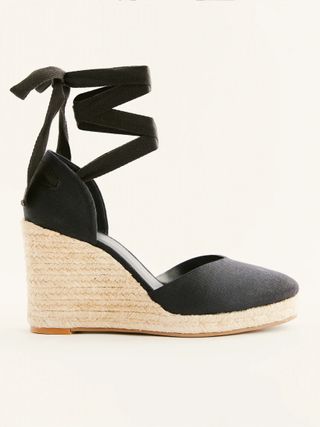 Reformation Camilla Lace Up Wedge Espadrille
