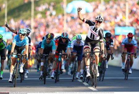 Max Walscheid (Ger) Team Sunweb wins stage 3 at Tour de yorkshire