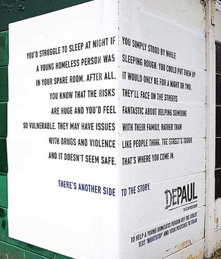 DePaul poster campaign