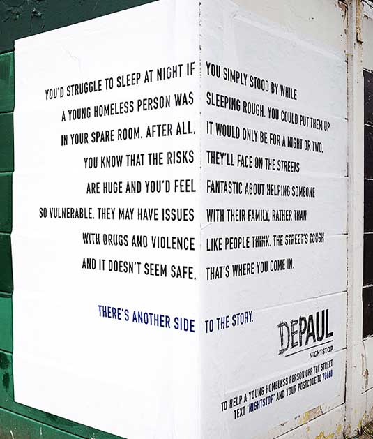 DePaul poster campaign