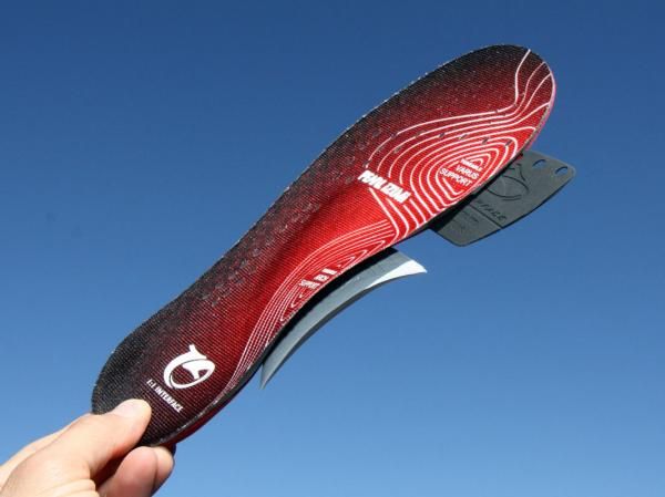 Pearl Izumi's trick new insoles feature customizable arch support and forefoot varus without the need to purchase extra kits.