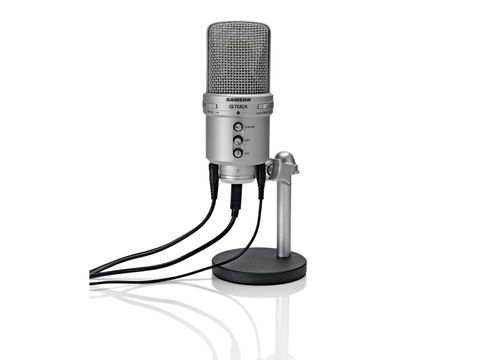 Don't let its appearance fool you into thinking that the G Track is a standard condenser mic.