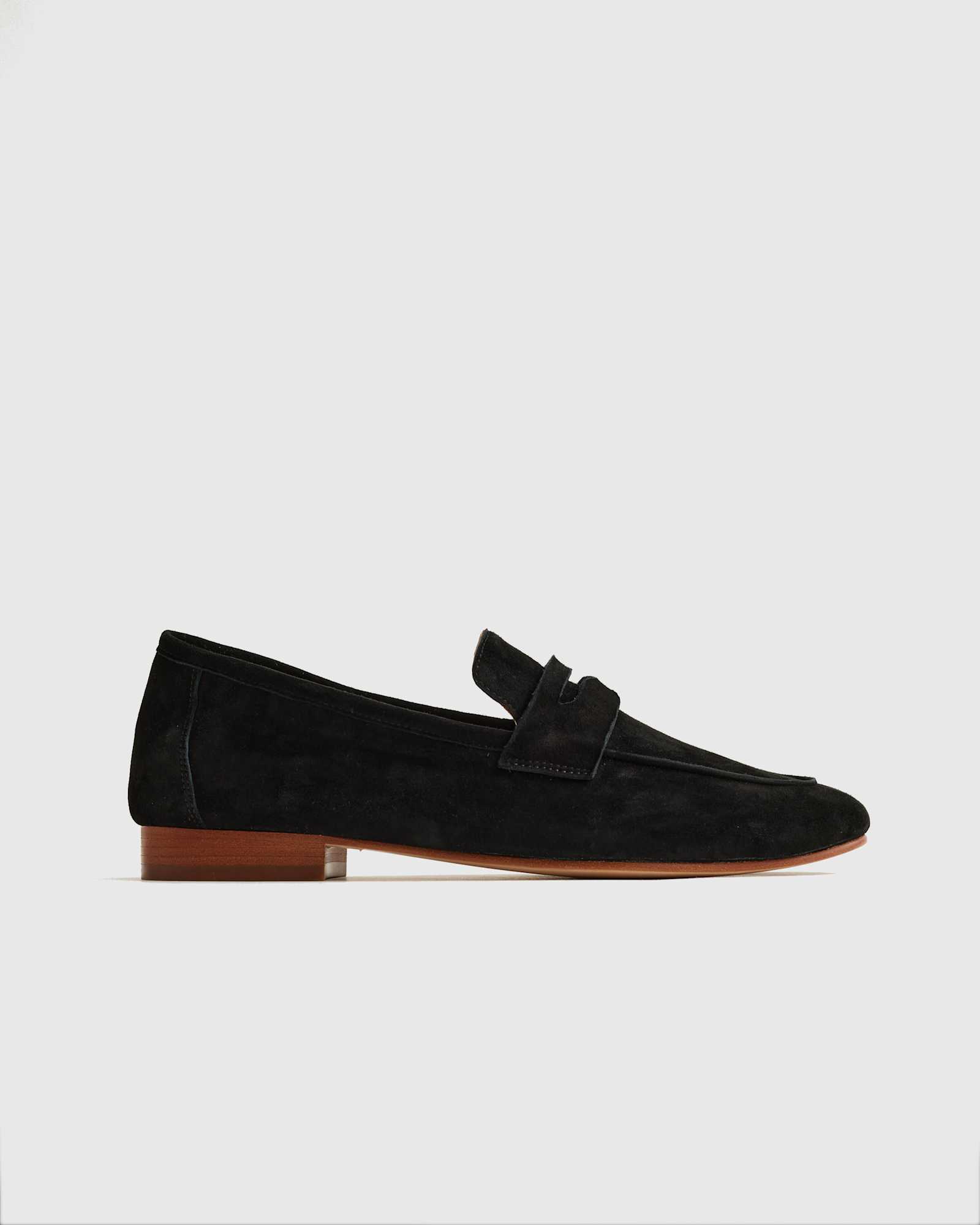 Quince, Italian Suede Penny Loafer