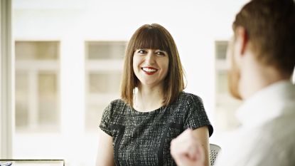 Sitting, Conversation, Bangs, Brown hair, Lap, Step cutting, Layered hair, Portrait photography, Love, Drawer, 