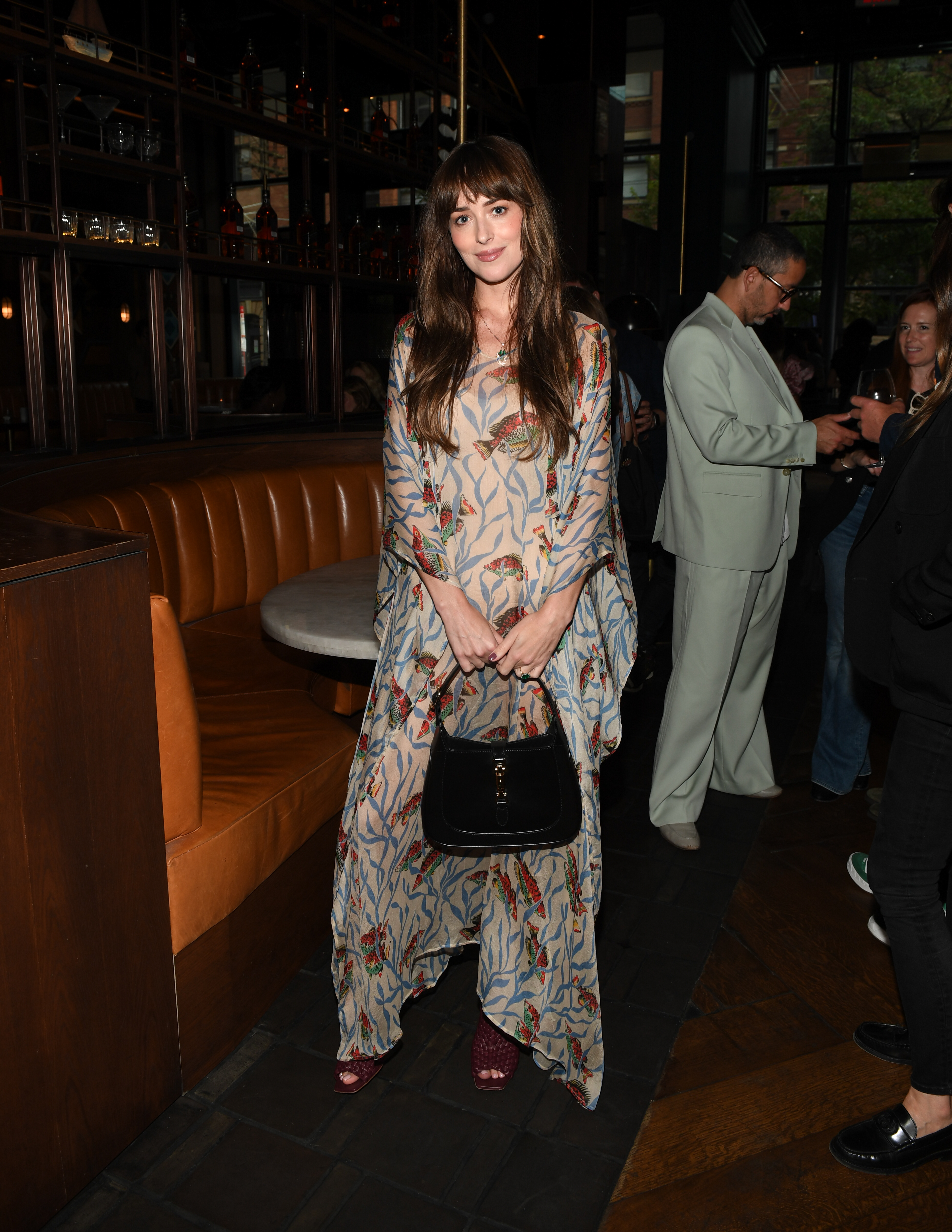 TORONTO, ONTARIO - SEPTEMBER 10: Dakota Johnson attends "Daddio" international premiere party hosted by Johnnie Walker Black at Pink Sky during the Toronto International Film Festival on September 10, 2023 in Toronto, Ontario. (Photo by Sonia Recchia/Getty Images for World Class Canada)