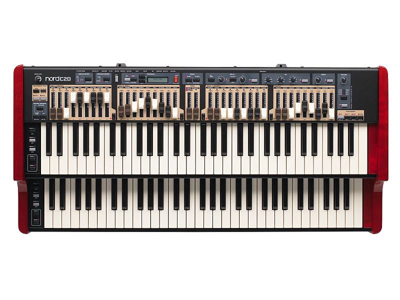The Nord C2D: does it give you the ultimate hands-on organ experience? Click the image for more photos.