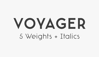 Voyager font