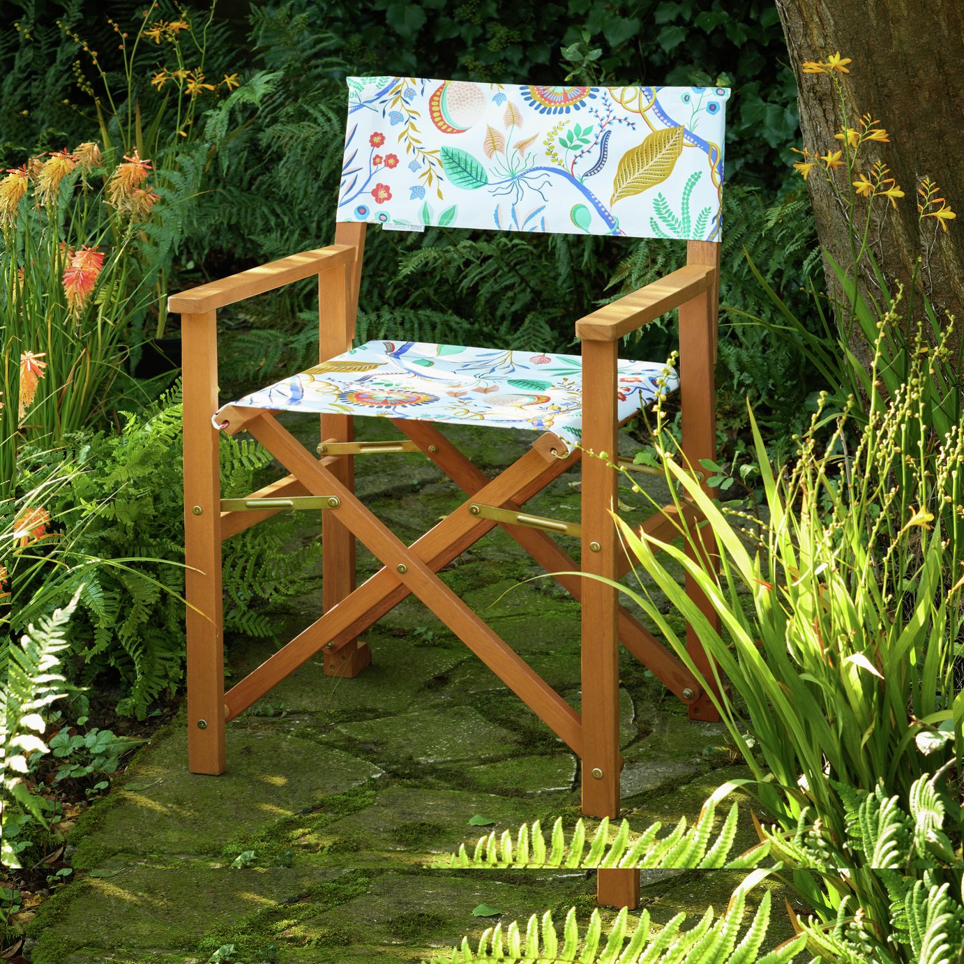 Habitat X Scion Garden Director Chair - Jackfruit Print