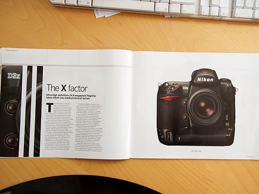 The Nikon D3x, announced courtesy of Nikon Pro magazine