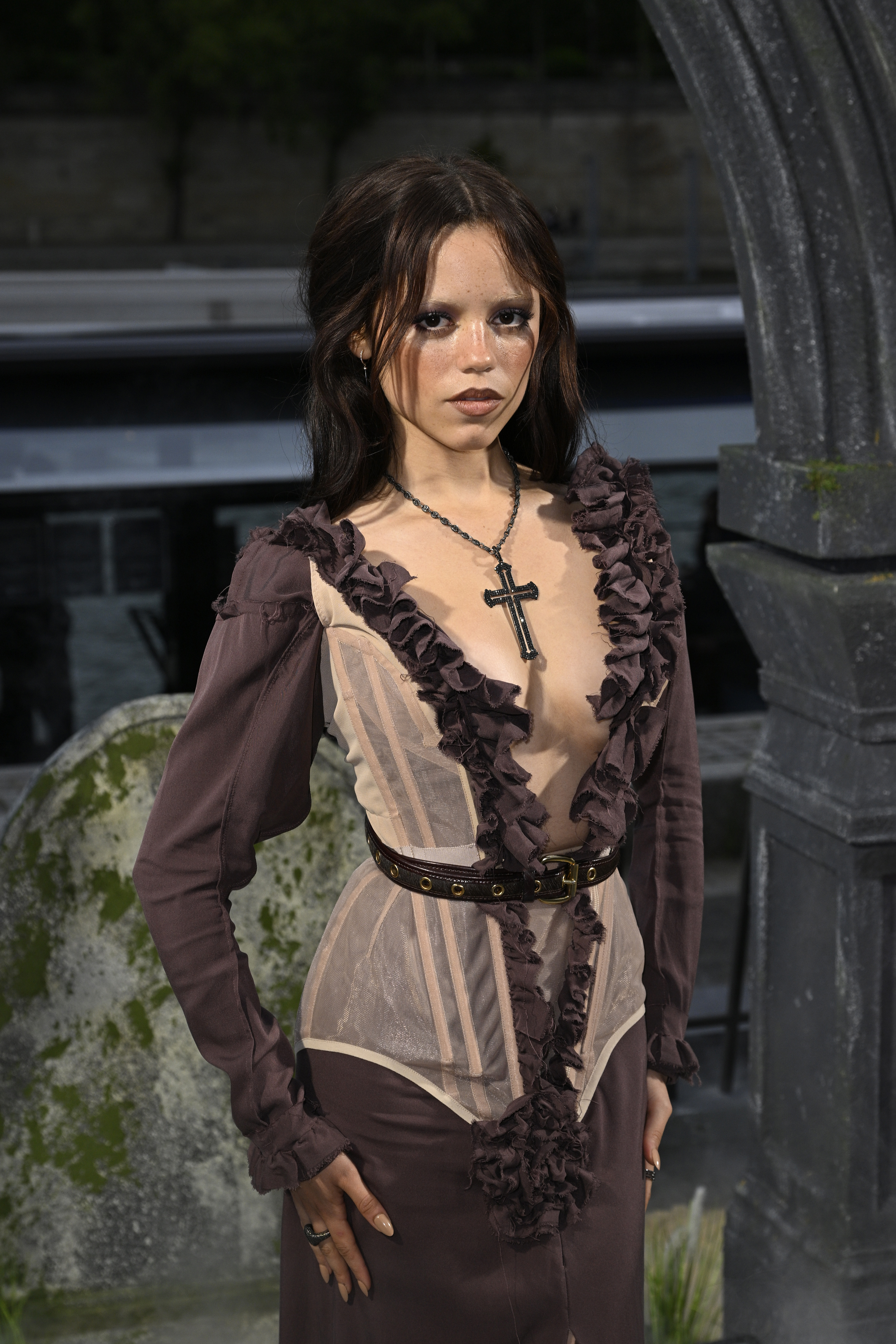 Jenna Ortega in Vivienne Westwood