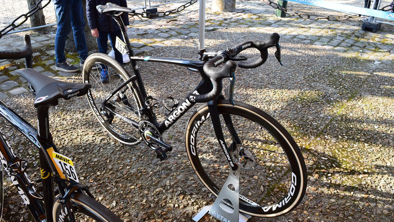 Hugo Houle raced aboard the new Argon 18 Krypton