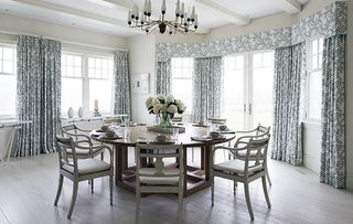 dining room inspired by Long Island