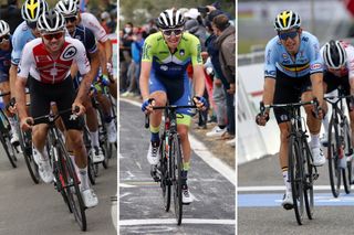 Marc Hirschi, Tadej Pogacar and Wout Van Aert Tokyo Olympics