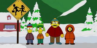 The Simpsons South Park Parody