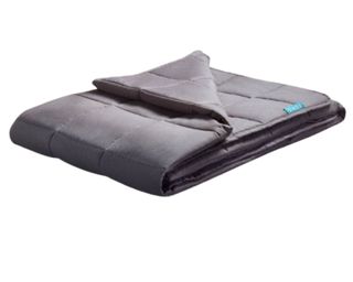 Best weighted blanket cut out Simba orbit grey folded