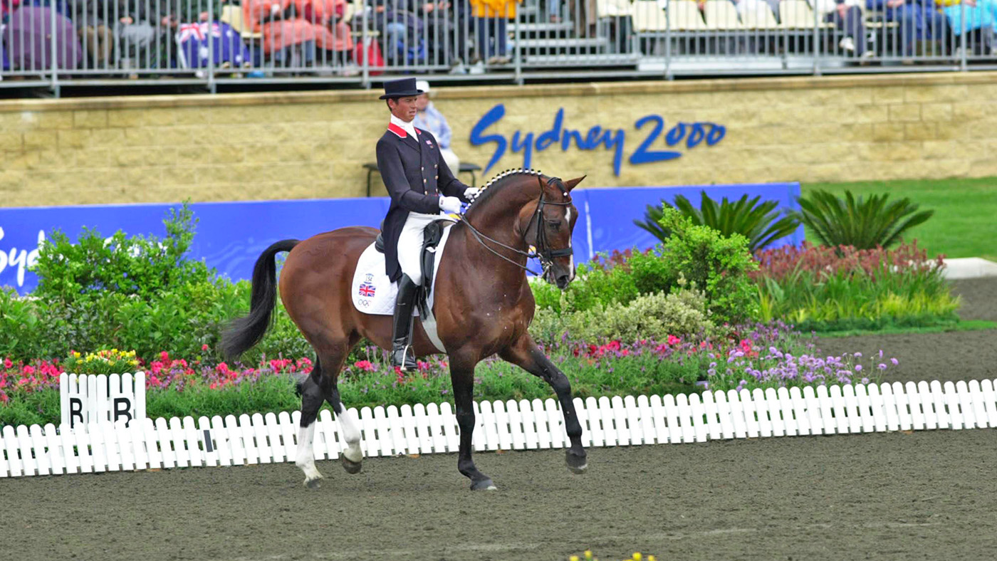 Olympic Games, Sydney 2000, Carl Hester (GBR) riding Argentile Gullit