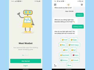 best free Android apps: Woebot