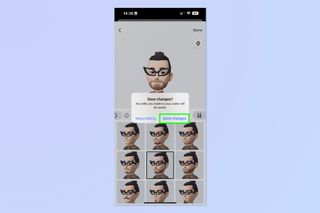 A screenshot showing the steps required to create a WhatsApp avatar, set one as a profile picture and send one as a sticker.