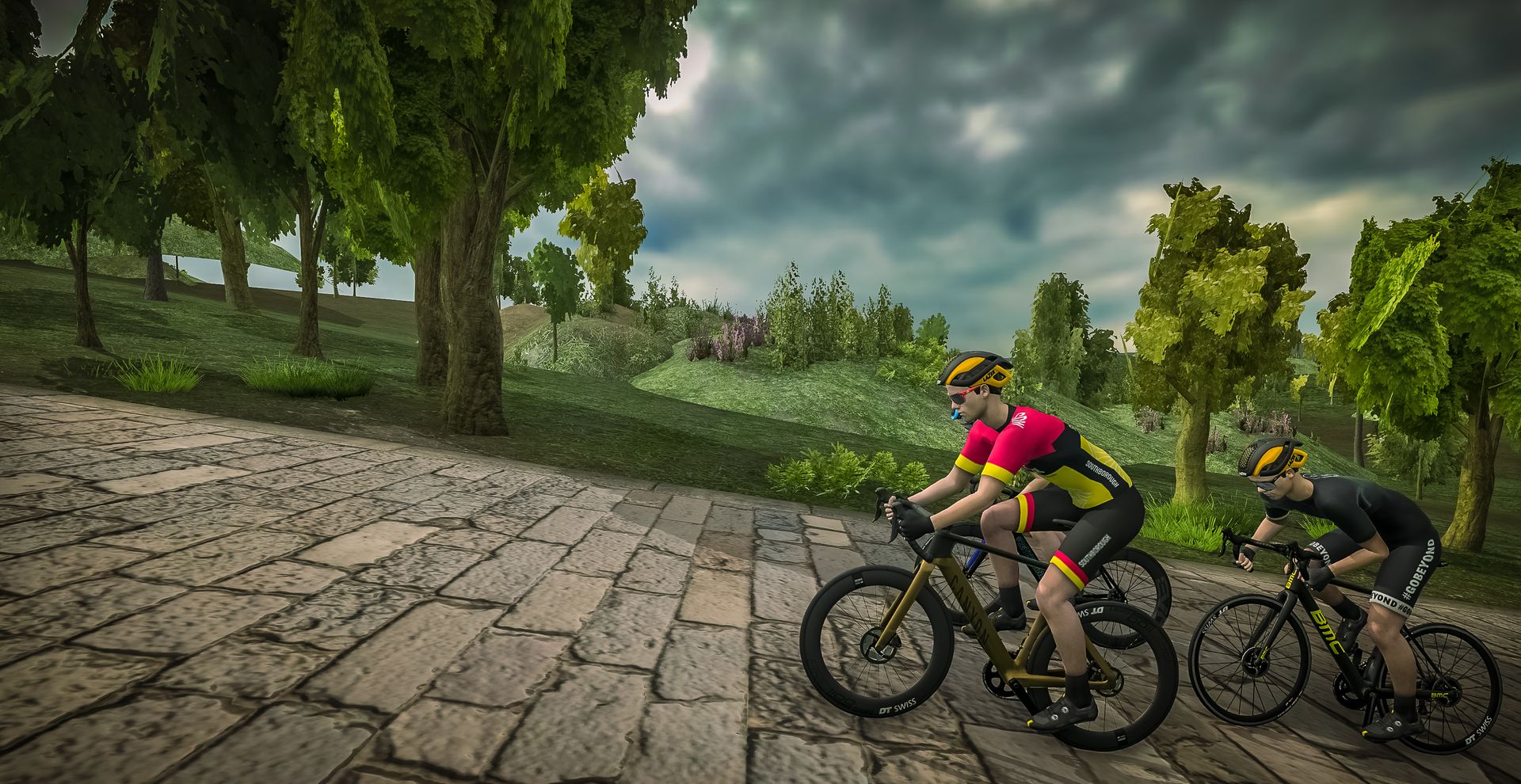 Image shows magic roads on Wahoo X system