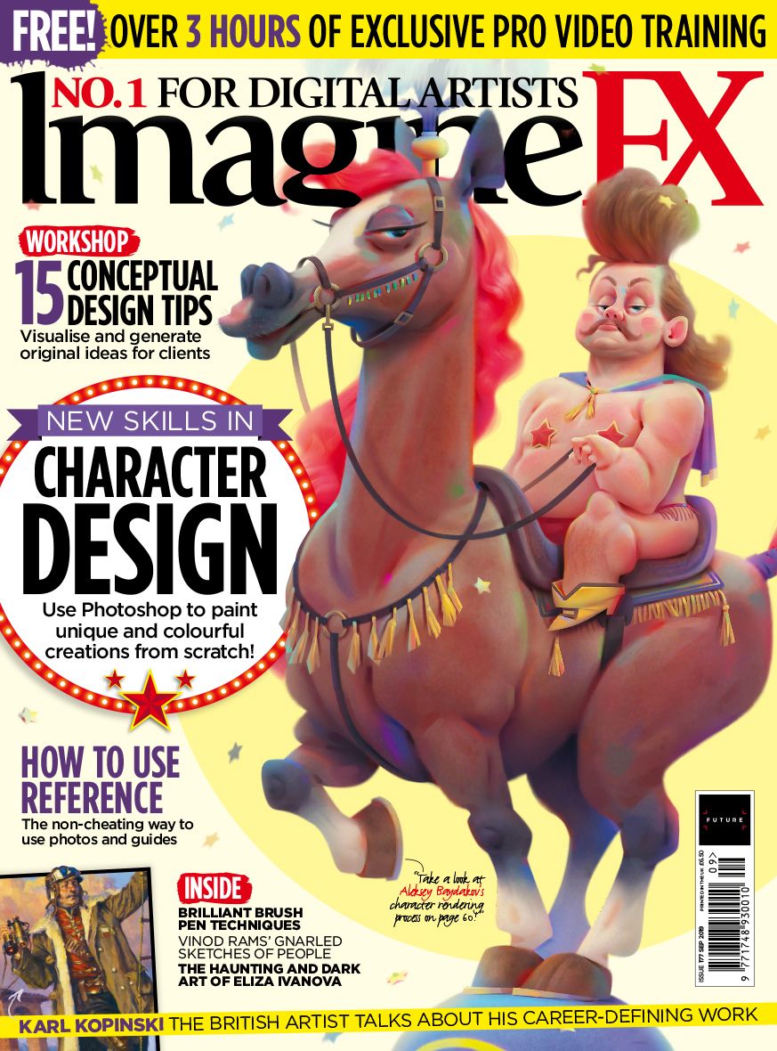 ImagineFX 177 cover