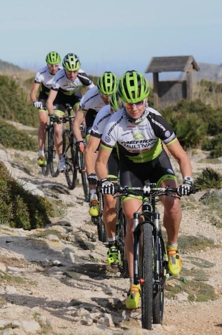 Gunn-Rita Dahle Flesja (Multivan Merida) is still aiming to stay ahead of the field