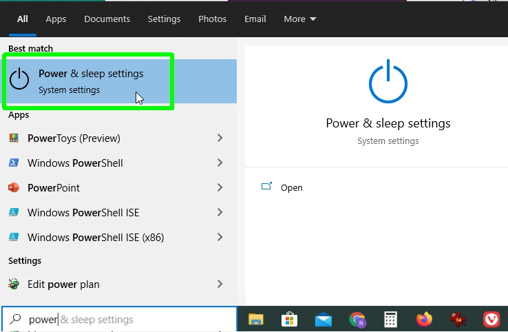 how to keep your pc awake - power