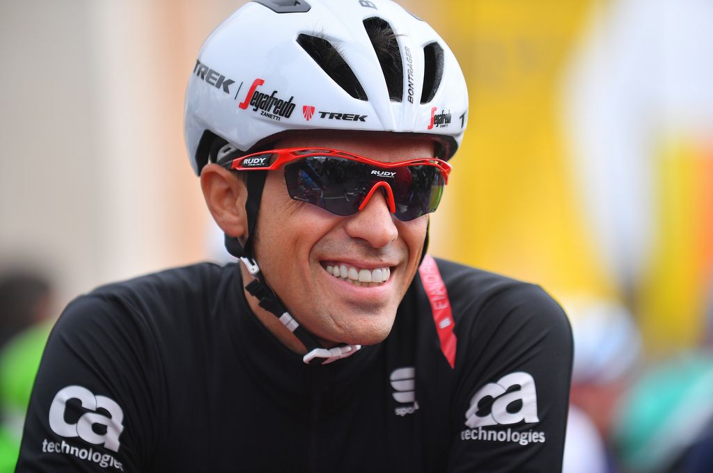 A smiling Alberto Contador (Trek-Segafredo)