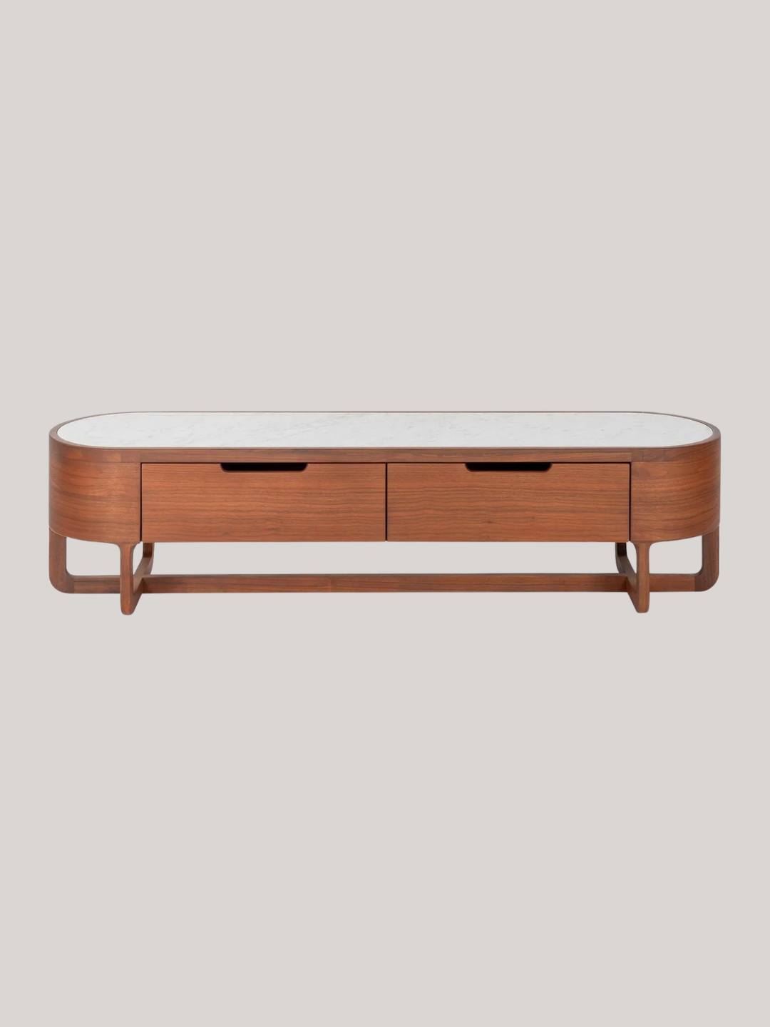 Heal's, Anais Tv Unit Walnut and Marble