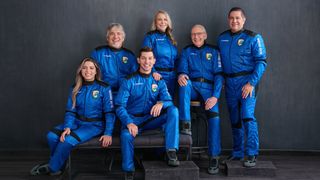 The Blue Origin NS-22 group.