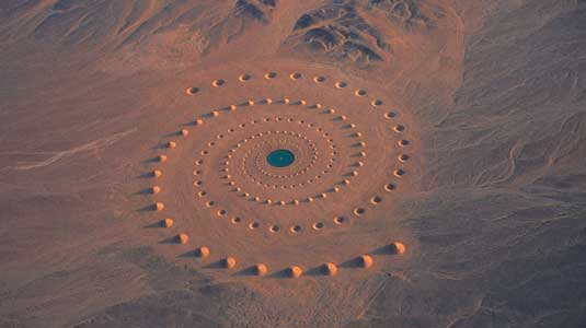 Sculptures that blend with nature